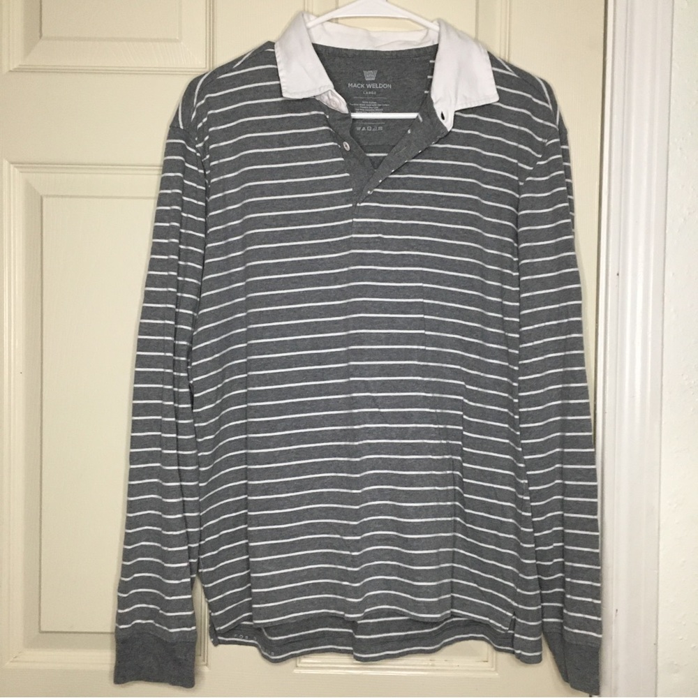 Mack Weldon Men’s Polo Long Sleeve